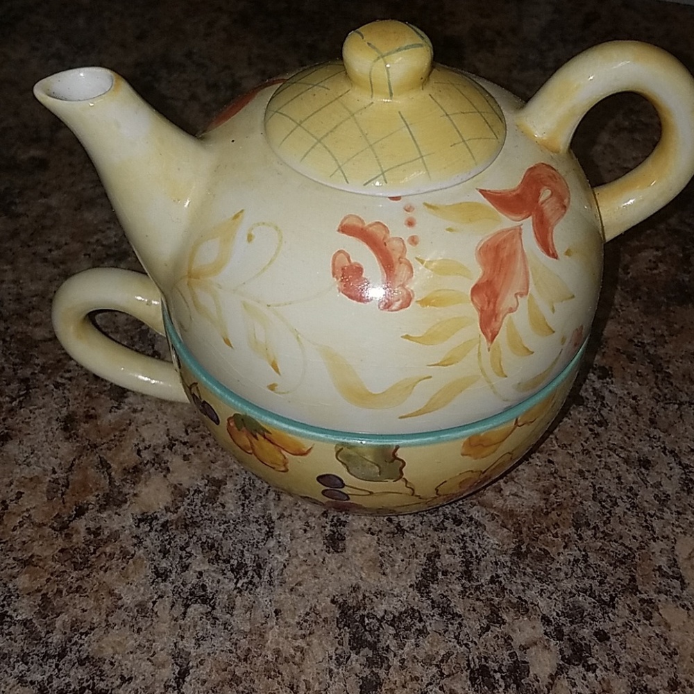 Tracy Porter/Saks 5th Ave. TEA FOR ONE set🫖🍵